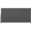 Image de Outsunny Tuinzijluifel - Polyester - 300x160cm - Grijs