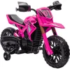 Image de AIYAPLAY - Elektrische rijdende motorfiets - Kunststof - 105x57x62cm - Roze