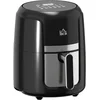 Image de HOMCOM Airfryer - Staal - 34,2 x 25,6 x 31,8 cm - Zwart