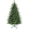 Image de HOMCOM Kunstkerstboom 180 cm, Realistische kerstboom met 1660 beweegbare takken, Opvouwbare metalen standaard, Eenvoudig te monteren en op te bergen, Brandvertragend plastic, voor thuis en op kantoor, Groen