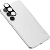 Image de Muvit, Schokbestendig Tempered Glass Camera Cover Geschikt voor Samsung Galaxy S23 / S23 Plus, Doorzichtig zwart