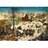 Image de Bluebird Puzzle legpuzzel Pieter Bruegel the Elder - The Census at Bethlehem 1000 stukjes.