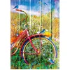 Image de Bluebird Puzzle legpuzzel Bluebirds on a Bicycle - 1000 stukjes.