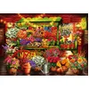 Image de Bluebird Puzzle legpuzzel Flower Market Stall - 1000 stukjes puzzel.