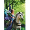 Image de Bluebird Puzzle legpuzzel Anne Stokes - Realm of Enchantment - 1500 stukjes fantasie.