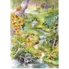 Image de Bluebird Puzzle dieren bos - 1000 stukjes puzzel.