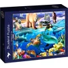Image de Bluebird Puzzle legpuzzel Oceans of Life - 1000 stukjes kleurrijk.