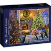 Image de Bluebird Puzzle kerst legpuzzel A Magical View to Christmas - 1000 stukjes.