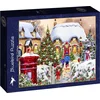Image de Bluebird Puzzle legpuzzel Winter Cottage - 2000 stukjes puzzelplezier.