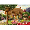 Image de Bluebird Puzzle legpuzzel Thatched Cottage - 1000 stukjes volwassenen.
