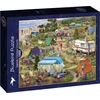Image de Bluebird Puzzle legpuzzel Seaside Cramped Grounds - 1000 stukjes.