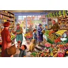 Image de Bluebird Puzzle legpuzzel Village Greengrocer - 1000 stukjes.