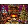 Image de Bluebird Puzzle kerst legpuzzel Cosy Christmas Room - 2000 stukjes.