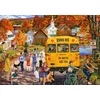 Image de Bluebird Puzzle legpuzzel The School Bus - 2000 stukjes puzzelplezier.