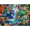 Image de Bluebird Puzzle legpuzzel Tropical Hummingbirds 500 stukjes kleurrijk.