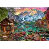 Image de Bluebird Puzzle legpuzzel Lago di Braies Italië 1000 stukjes landschap.