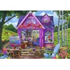 Image de Bluebird Puzzle legpuzzel She Shed Studio - 1000 stukjes kleurrijk.