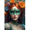 Image de Bluebird Puzzle legpuzzel Carnival Mystery - 1000 stukjes kleurrijk speelgoed.