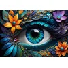 Image de Bluebird Puzzle legpuzzel Look at Me - 1000 stukjes kleurrijk speelgoed.