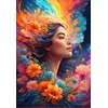 Image de Bluebird Puzzle legpuzzel Flower Spirit - 1000 stukjes kleurrijk.
