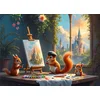 Image de Bluebird Puzzle legpuzzel The Squirrels' Workshop - 500 stukjes.