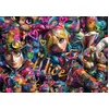 Image de Bluebird Puzzle legpuzzel Alice in Graffitiland - 2000 stukjes puzzel.