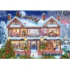 Image de Bluebird Puzzle kerst puzzel Christmas House - 1000 stukjes puzzel.