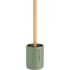 Image de Tendance WC borstel met houder 102 series - groen/bamboe - PS - 10,4 x 36 cm - toiletborstel