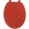 Image de Tendance Toiletbril Breeze - rood - MDF hout - universeel - standaard wc bril