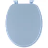 Image de Tendance Toiletbril Breeze - lichtblauw - MDF hout - universeel - standaard wc bril