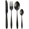 Image de Home Deco Factory Bestekset Tableware Collection - 16 delig - zwart - RVS - 4 personen