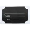 Image de Cook Concept Krijtbord etiketten/stickers - 24x stuks - rechthoekig - herschrijfbaar - Keuken labels - 6 x 4 stuks