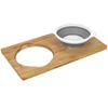 Image de Cook Concept Snijplank met handig vergiet set - bamboe/kunststof - 50 x 28 cm - keuken - koken - handig - gadgets