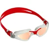 Image de Aquasphere Kayenne - Zwembril - Volwassenen - Iridescent Titanium Mirrored Lens - Grijs/Rood