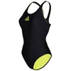 Image de Aquasphere Essential Classic Back - Badpak - Dames - Zwart/Geel - 46