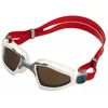 Image de Aquasphere Kayenne Pro - Zwembril - Volwassenen - Brown Polarized Lens - Wit/Grijs