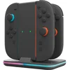 Image de NACON NA029116, Oplaadsysteem, Nintendo Switch 2, Zwart, Blauw, Groen, Rood, Joy-Con