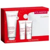 Image de Clarins Hydrating Baume body lotion 200ml - Hand- & Nagelcreme 30 Ml - Body Exfoliating 30 ml - toilettas