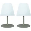 Image de Set van 2 draadloze tafellampen H16CM TWINS