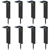 Image de Set van 8 grondpinnen op zonne-energie H41CM OSTRY