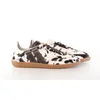 Image de Caval dames sneaker Cava bruin beige koeienhuid en leder