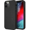 Image de iPhone 12 Pro Max Backcase hoesje - Mercedes-Benz - Effen Zwart - Leer