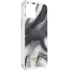 Image de Guess Marble Shockproof Back Case met Polsbandje - Geschikt voor Apple iPhone 12 Pro Max (6.7") - Grijs