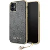 Image de Guess 4G Charms Back Case - Geschikt voor Apple iPhone 11/XR (6.1") - Grijs