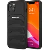 Image de iPhone 13 Mini Backcase hoesje - Mercedes-Benz - Effen Zwart - Leer