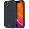 Image de Mercedes-Benz Silicone Back Case - Geschikt voor Apple iPhone 13 Mini (5.4") - Blauw