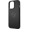 Image de BMW Embossed Logo Leather Back Cover - Apple iPhone 13 Pro (6.1") - Zwart