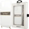 Image de iPhone 13 mini Backcase hoesje - Guess - Effen Bruin - TPU (Zacht)