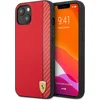 Image de Ferrari Telefoonhoesje voor Apple iPhone 13 Mini - Pu Leer, Rood, Back Cover, Bescherming.