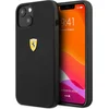 Image de Ferrari Silicone Back Case - Geschikt voor Apple iPhone 13 (6.1") - Zwart